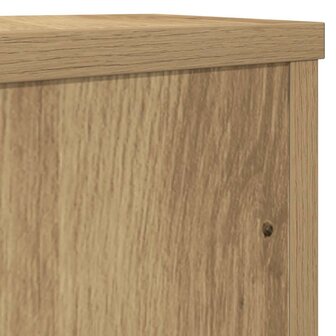 Plantenstandaards 2 st 15x15x20 cm hout artisanaal eiken 7