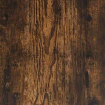 Plantenstandaards 2 st 25x25x35 cm bewerkt hout gerookt eiken 9