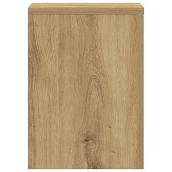 Plantenstandaards 2 st 25x25x35 cm hout artisanaal eiken 6