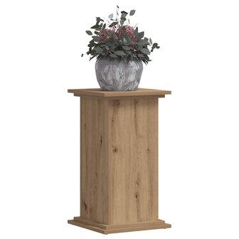 Plantenstandaard 33x33x60 cm bewerkt hout artisanaal eiken 7