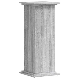 Plantenstandaard 33x33x80 cm bewerkt hout grijs sonoma eiken 4