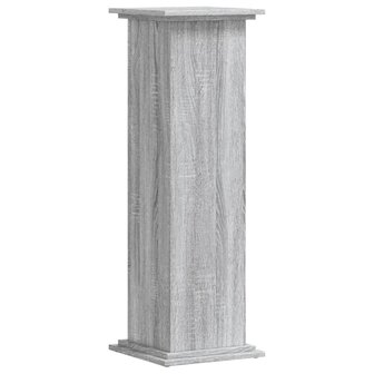 Plantenstandaard 33x33x100 cm bewerkt hout grijs sonoma eiken 4