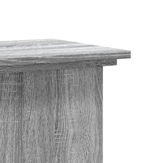 Plantenstandaard 33x33x100 cm bewerkt hout grijs sonoma eiken 6
