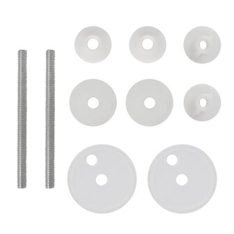 Toiletbril van MDF met waterdruppel dessin 9