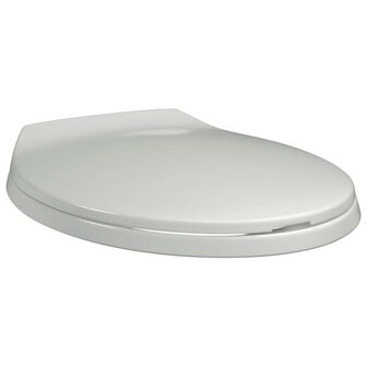 Toiletbril soft-close ovaal wit 5