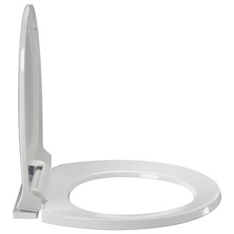 Toiletbril soft-close ovaal wit 6