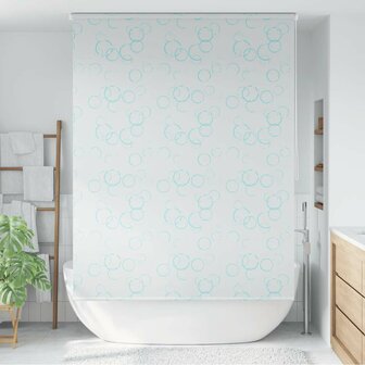Rolgordijn voor douche 160x240 cm bubbel 1