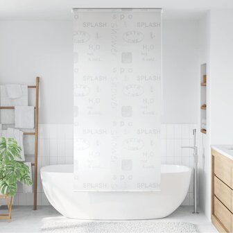 Rolgordijn voor douche 80x240 cm splash 1