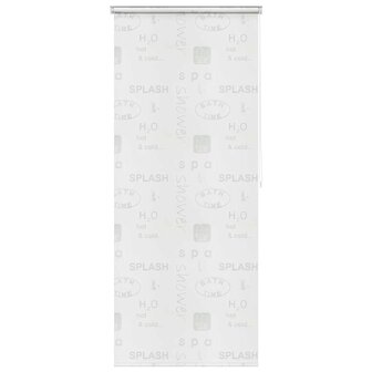 Rolgordijn voor douche 80x240 cm splash 2