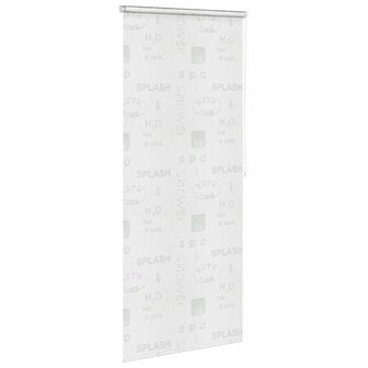Rolgordijn voor douche 100x240 cm splash 3