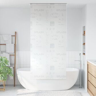 Rolgordijn voor douche 120x240 cm splash 1