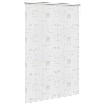 Rolgordijn voor douche 160x240 cm splash 3