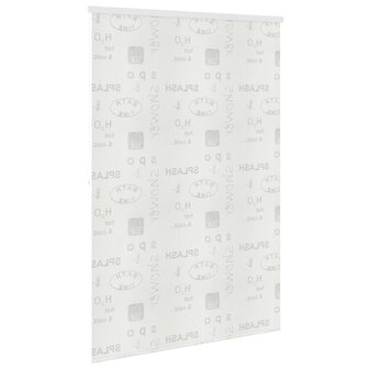 Rolgordijn voor douche 160x240 cm splash 4