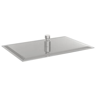 Regendouchekop rechthoekig 30x20 cm roestvrij staal 304 5