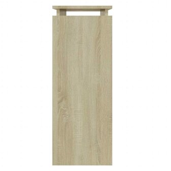 Wandtafel 80x30x80 cm bewerkt hout sonoma eikenkleurig 4