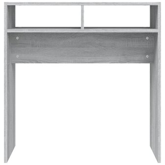 Wandtafel 78x30x80 cm bewerkt hout grijs sonoma eikenkleurig 4