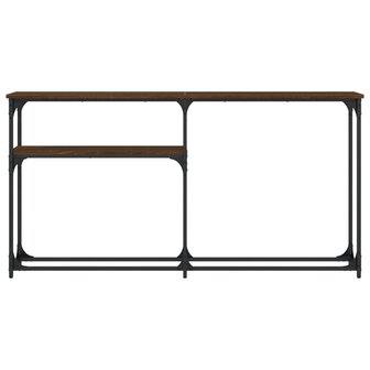 Wandtafel 145x22,5x75 cm bewerkt hout bruin eikenkleur 3