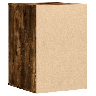 Ladekast 40x41x58 cm bewerkt hout gerookt eikenkleurig 6