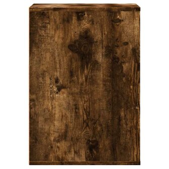 Ladekast 40x41x58 cm bewerkt hout gerookt eikenkleurig 7