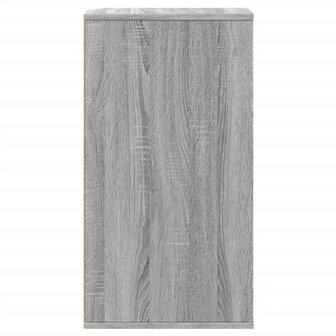 Ladekast 40x41x76 cm bewerkt hout grijs sonoma eikenkleurig 7