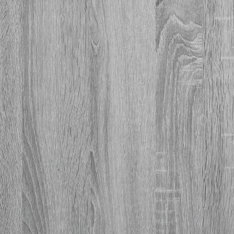 Ladekast 40x41x76 cm bewerkt hout grijs sonoma eikenkleurig 9