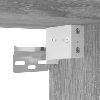 Tv-wandmeubel met LED-verlichting 30x28,5x30 cm grijs sonoma 11