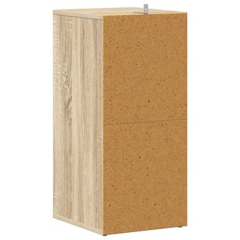 Schoenenkast 31,5x35x70 cm bewerkt hout sonoma eikenkleurig 6