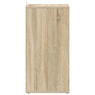 Schoenenkast 31,5x35x70 cm bewerkt hout sonoma eikenkleurig 7
