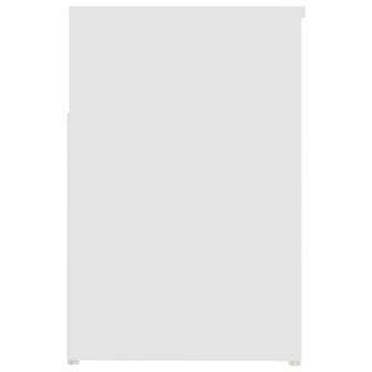 Schoenenbank 80x30x45 cm bewerkt hout wit 6