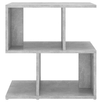 Nachtkastje 50x30x51,5 cm bewerkt hout betongrijs 4