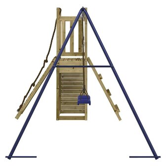 Speelhuis ge&iuml;mpregneerd grenenhout 5