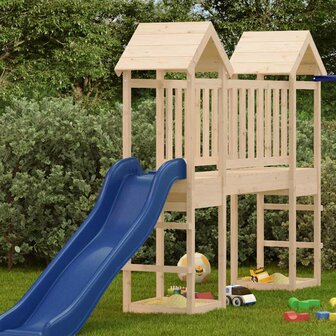 Speeltoren 53x46,5x194 cm massief grenenhout 2