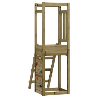 Speelhuis 53x46,5x169 cm ge&iuml;mpregneerd grenenhout 1