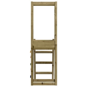 Speelhuis 53x46,5x169 cm ge&iuml;mpregneerd grenenhout 5