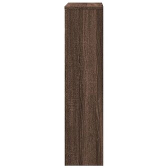 Radiatorombouw 78x20x82 cm bewerkt hout bruin eikenkleurig 5