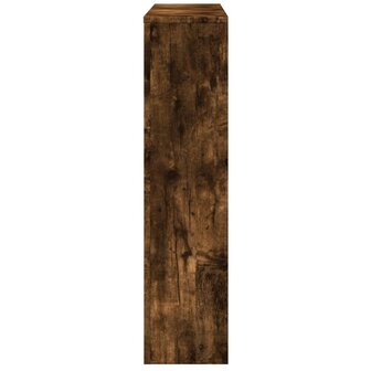 Radiatorombouw 175x20x82 cm bewerkt hout gerookt eikenkleurig 5