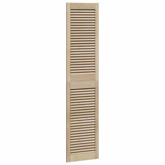 Kastdeur 4 pcs Naturel 170 x 2,1 x 39,5 cm Massief grenenhout 4