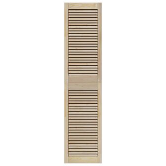 Kastdeur 4 pcs Naturel 170 x 2,1 x 39,5 cm Massief grenenhout 5