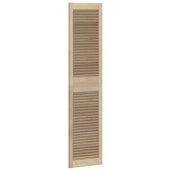 Kastdeur 4 pcs Naturel 170 x 2,1 x 39,5 cm Massief grenenhout 7