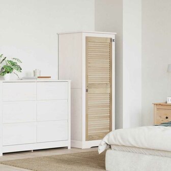 Kastdeur Naturel 49,5 x 2,1 x 140,5 cm Massief grenenhout 1