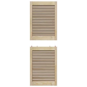 Kastdeur Naturel 49,5 x 2,1 x 140,5 cm Massief grenenhout 7