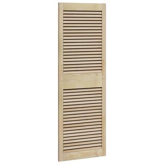 Kastdeur 2 pcs Naturel 49,5 x 2,1 x 140,5 cm Massief grenenhout 4