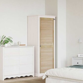 Kastdeur Naturel 170 x 2,1 x 59,5 cm Massief grenenhout 1
