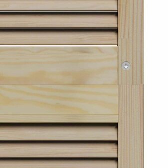 Kastdeur Naturel 201 x 2,1 x 49,5 cm Massief grenenhout 8