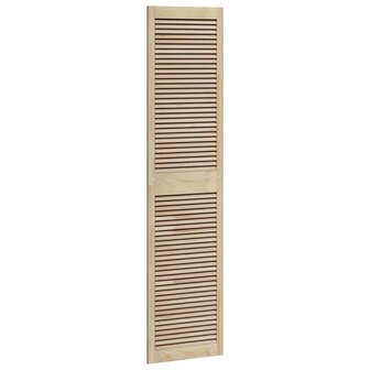 Kastdeur 2 pcs Naturel 201 x 2,1 x 49,5 cm Massief grenenhout 4