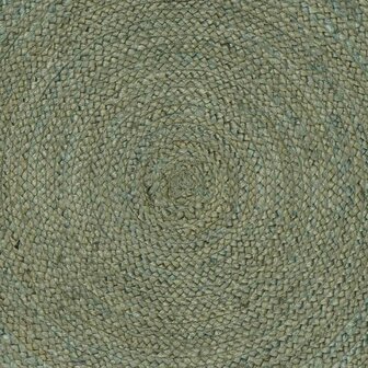 Vloerkleed Olijfgroen 60 x 200 cm Jute 6