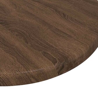 Tafelblad bruin eikenkleur &Oslash; 30 x 1,5 cm Bewerkt hout 7