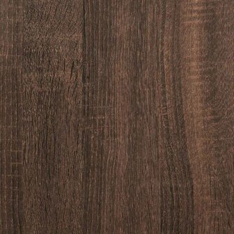 Tafelblad bruin eikenkleur &Oslash; 30 x 1,5 cm Bewerkt hout 8