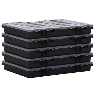 Assortimentsdozen 5 st 40x30x5 cm polypropeen 4