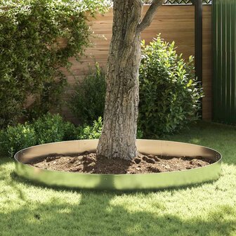 Grasboorden 100x19 cm gegalvaniseerd staal 5 st 1